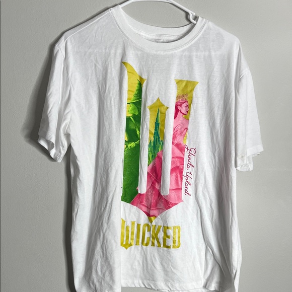 Universal Tops - Universal Wicked White Tee with Green Graphic